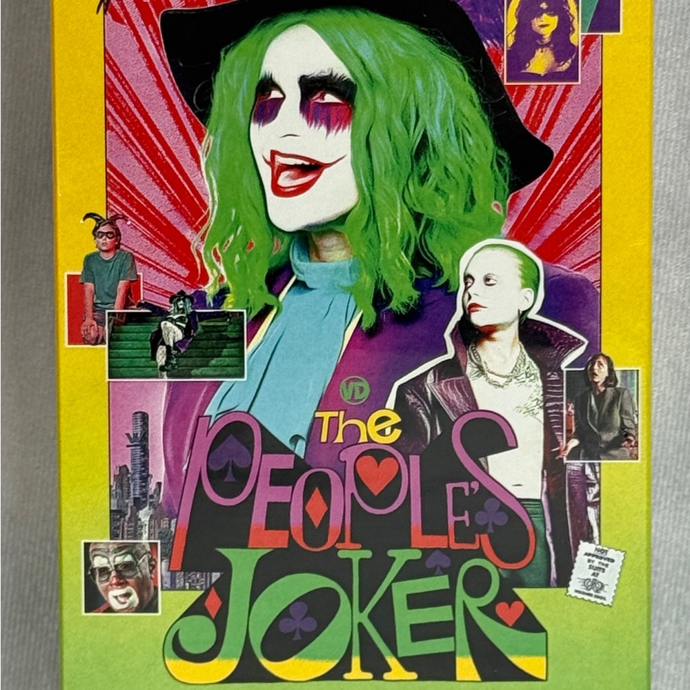 The People's Joker VHS purple VHS, NEW, rare OOP
